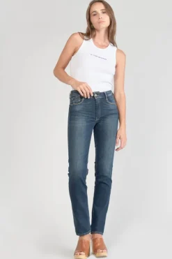 Femme Le Temps des Cerises Coupe Regular-Pulp Regular Taille Haute Jeans Bleu N°1