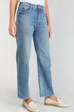 Femme Le Temps des Cerises Coupe Regular-Pulp Regular Taille Haute 7/8Eme Jeans Bleu N°4