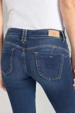 Femme Le Temps des Cerises Coupe Slim-Pulp Slim 7/8Eme Jeans Bleu N°2