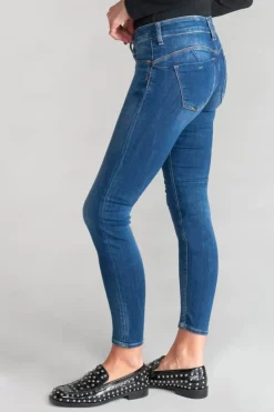 Femme Le Temps des Cerises Coupe Slim-Pulp Slim 7/8Eme Jeans Bleu N°2