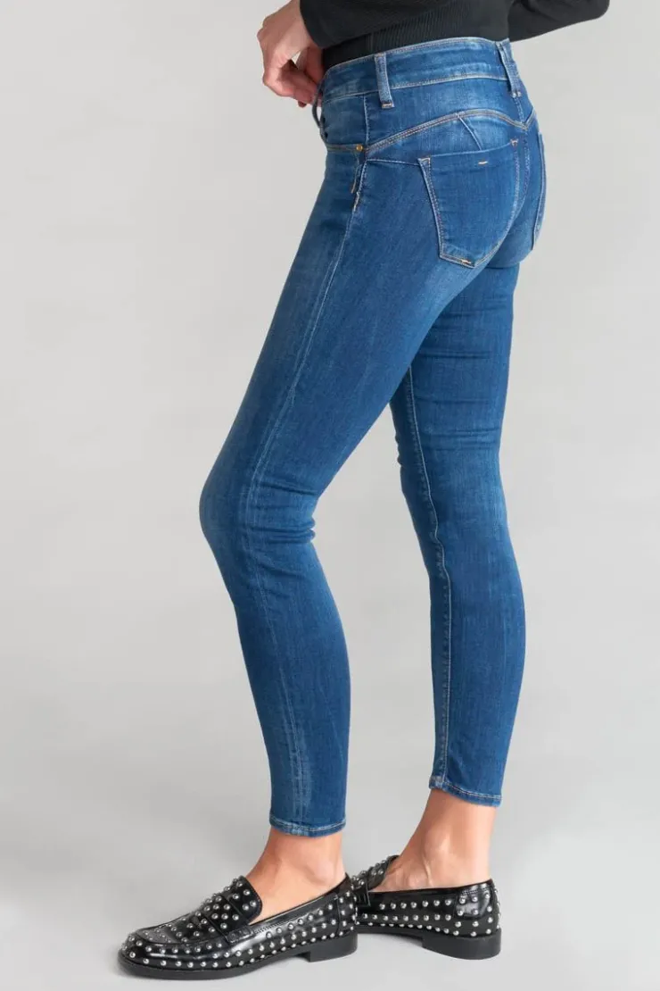 Femme Le Temps des Cerises Coupe Slim-Pulp Slim 7/8Eme Jeans Bleu N°2