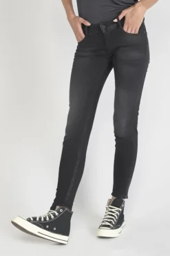 Femme Le Temps des Cerises Coupe Slim-Pulp Slim 7/8Eme Jeans Noir N°1