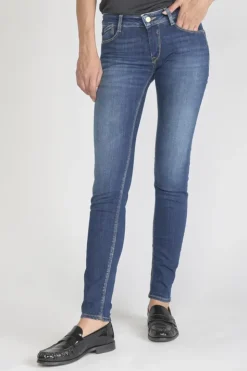 Femme Le Temps des Cerises Coupe Slim-Pulp Slim Jeans Bleu N°2