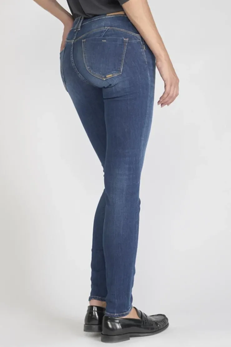 Femme Le Temps des Cerises Coupe Slim-Pulp Slim Jeans Bleu N°2