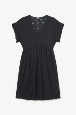 Femme Le Temps des Cerises Robes-Robe Lia Ajouree Noire