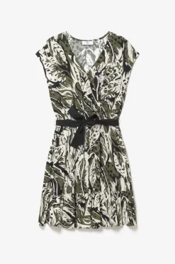Femme Le Temps des Cerises Robes-Robe Page A Motif Jungle