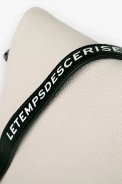 Femme Le Temps des Cerises Sacs & Portefeuilles-Sac A Bandouliere Leter Beige