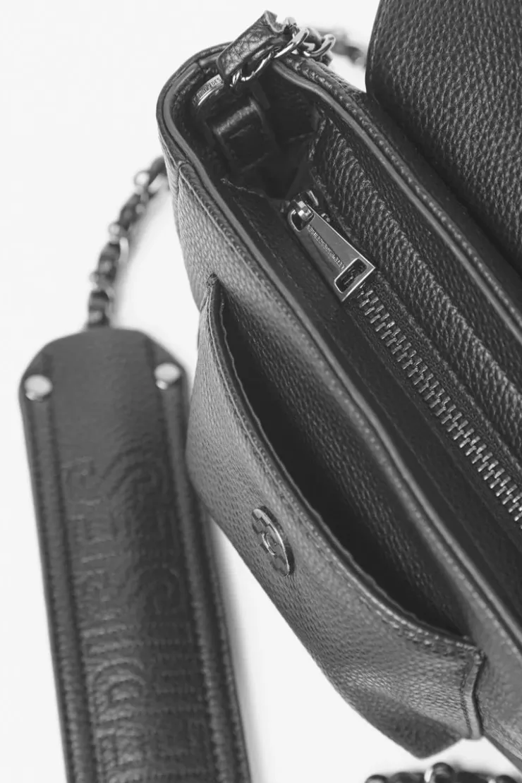 Femme Le Temps des Cerises Sacs & Portefeuilles-Sac A Bandouliere Rose Noir