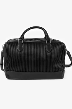Femme Le Temps des Cerises Sacs & Portefeuilles-Sac Bowling Isaia Noir Plisse