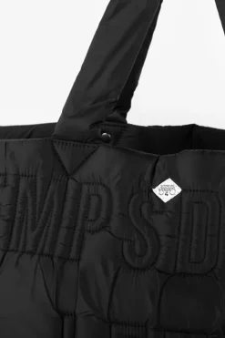 Femme Le Temps des Cerises Sacs & Portefeuilles-Sac Cabas Matelasse Luna Noir