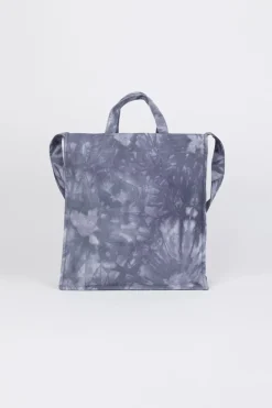 Femme Le Temps des Cerises Sacs & Portefeuilles-Sac De Shopping Lina Tie And Dye Bleu Gris