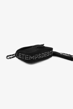 Femme Le Temps des Cerises Sacs & Portefeuilles-Sac Klelia En Cuir Suede Noir