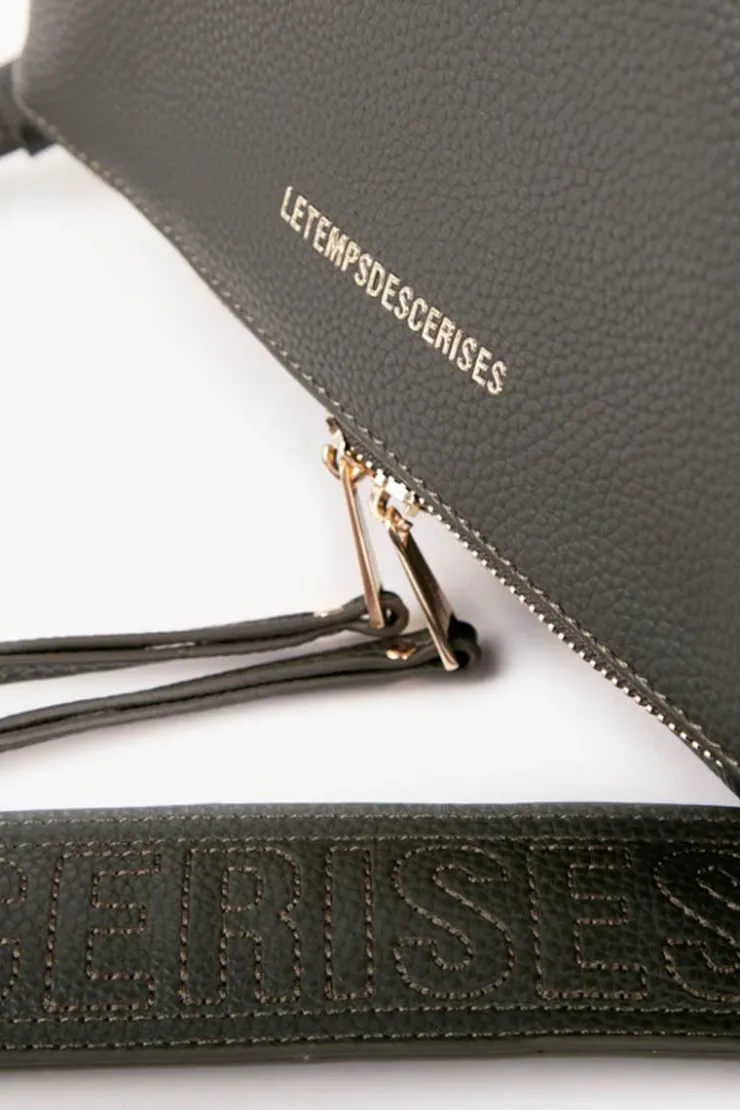 Femme Le Temps des Cerises Sacs & Portefeuilles-Sac Leter Kaki Vert