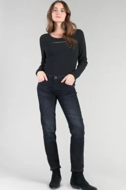 Femme Le Temps des Cerises Coupe Boyfit-Sea 200/43 Boyfit Jeans Bleu-Noir N°1