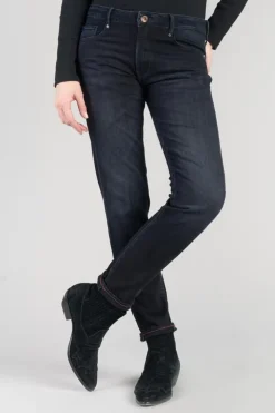 Femme Le Temps des Cerises Coupe Boyfit-Sea 200/43 Boyfit Jeans Bleu-Noir N°1