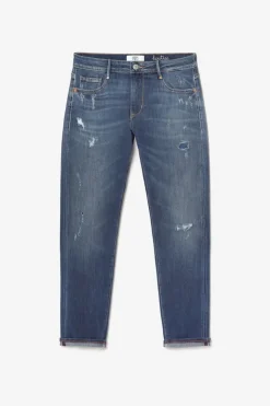 Femme Le Temps des Cerises Coupe Boyfit-Sea 200/43 Boyfit Jeans Destroy Bleu N°2