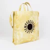 Femme Le Temps des Cerises Sacs & Portefeuilles-Shopping Bag Lina Tie And Dye Jaune