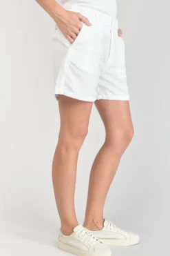 Femme Le Temps des Cerises Shorts & Jupes-Short Sydney2 Blanc