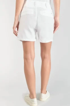 Femme Le Temps des Cerises Shorts & Jupes-Short Sydney2 Blanc