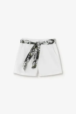 Femme Le Temps des Cerises Shorts & Jupes-Short Sydney2 Blanc