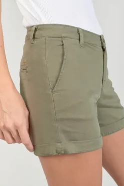 Femme Le Temps des Cerises Shorts & Jupes-Short Veli2 Kaki