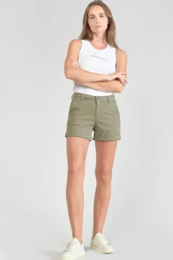 Femme Le Temps des Cerises Shorts & Jupes-Short Veli2 Kaki