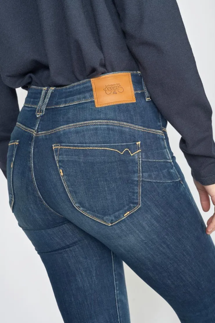 Femme Le Temps des Cerises Coupe Slim-Soma Pulp Slim Taille Haute Jeans Bleu N°2
