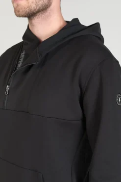 Homme Le Temps des Cerises Sweats-Sweat A Capuche Provis Noir