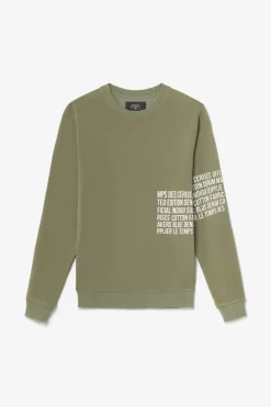 Homme Le Temps des Cerises Sweats-Sweat Riol Kaki