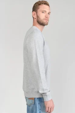 Homme Le Temps des Cerises Sweats-Sweat Stipa Gris Chine