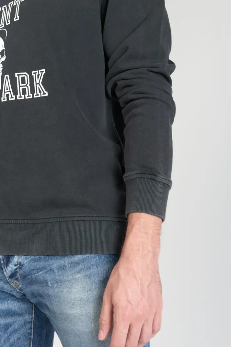 Homme Le Temps des Cerises Sweats-Sweat Tubur Noir Delave