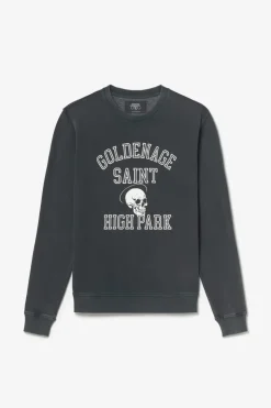 Homme Le Temps des Cerises Sweats-Sweat Tubur Noir Delave