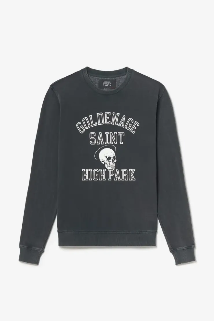 Homme Le Temps des Cerises Sweats-Sweat Tubur Noir Delave