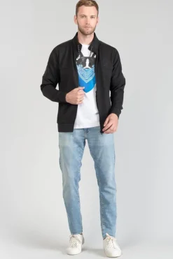 Homme Le Temps des Cerises Sweats-Sweat Zippe Gimo Noir