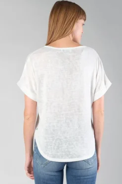 Femme Le Temps des Cerises T-Shirts & Débardeurs-Top Bibou Creme