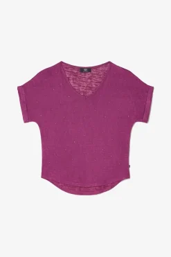 Femme Le Temps des Cerises T-Shirts & Débardeurs-Top Bibou Framboise