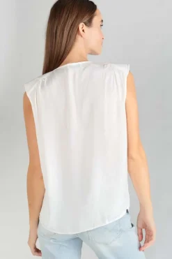 Femme Le Temps des Cerises Tops-Top Missou En Jacquard Creme