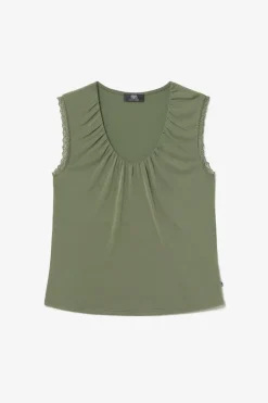 Femme Le Temps des Cerises T-Shirts & Débardeurs-Top Nani Kaki