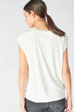 Femme Le Temps des Cerises T-Shirts & Débardeurs-Top Nate Blanc