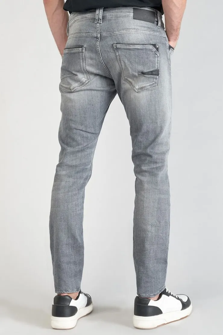 Homme Le Temps des Cerises Coupe Adjusted-Triolet 700/11 Adjusted Jeans Destroy Gris N°2