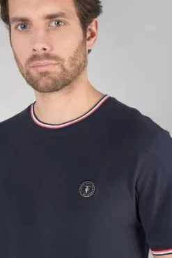 Homme Le Temps des Cerises T-Shirts & Polos-T-Shirt Abot Bleu Nuit