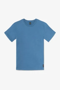 Homme Le Temps des Cerises T-Shirts & Polos-T-Shirt Brown Bleu Delave