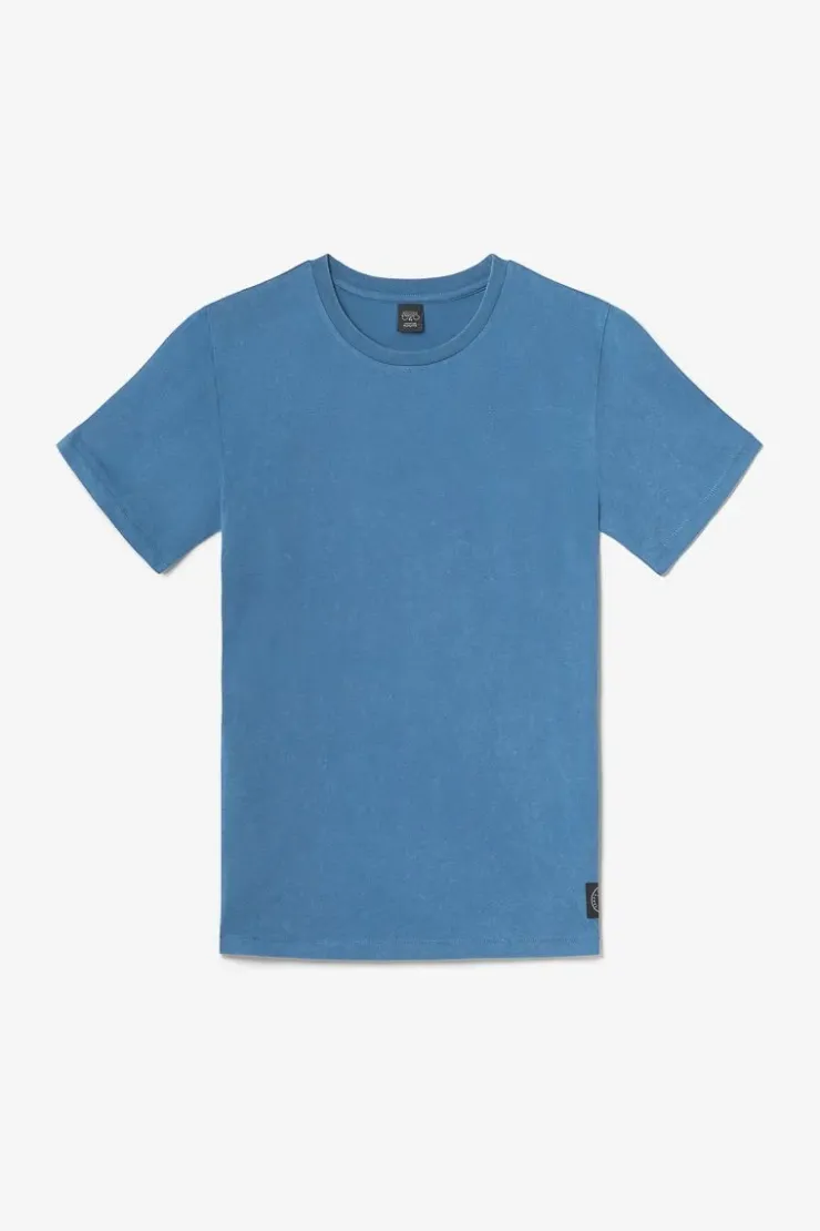 Homme Le Temps des Cerises T-Shirts & Polos-T-Shirt Brown Bleu Delave