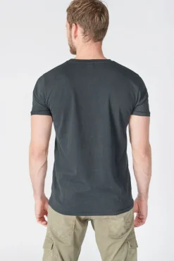 Homme Le Temps des Cerises T-Shirts & Polos-T-Shirt Brown Noir