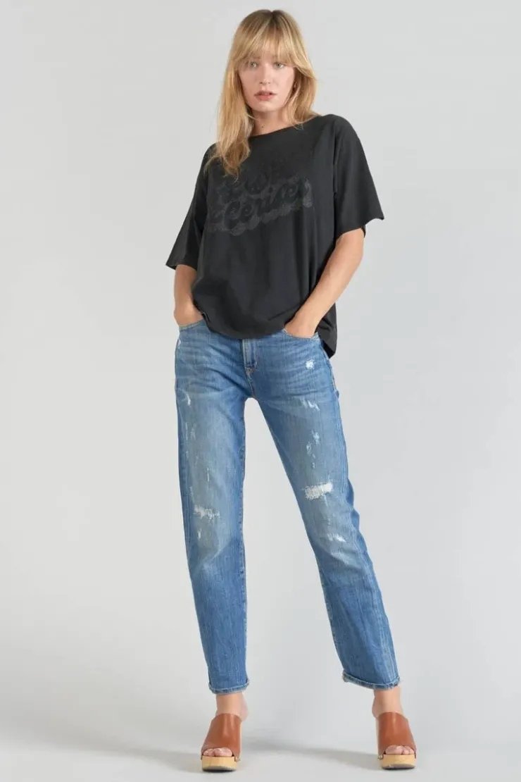 Femme Le Temps des Cerises T-Shirts & Débardeurs-T-Shirt Cassio Noir