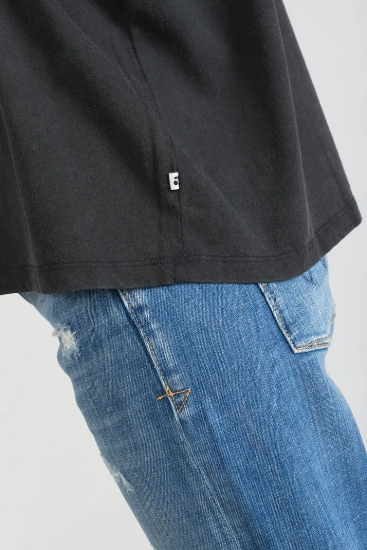 Femme Le Temps des Cerises T-Shirts & Débardeurs-T-Shirt Cassio Noir