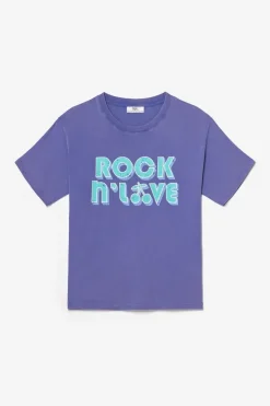 Femme Le Temps des Cerises T-Shirts & Débardeurs-T-Shirt Cassio Violet