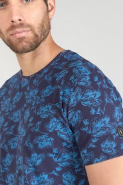 Homme Le Temps des Cerises T-Shirts & Polos-T-Shirt Conit A Motif Feuilles