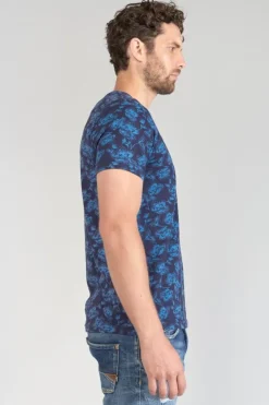 Homme Le Temps des Cerises T-Shirts & Polos-T-Shirt Conit A Motif Feuilles