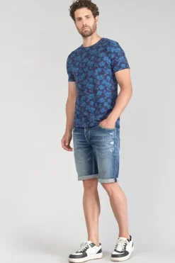 Homme Le Temps des Cerises T-Shirts & Polos-T-Shirt Conit A Motif Feuilles